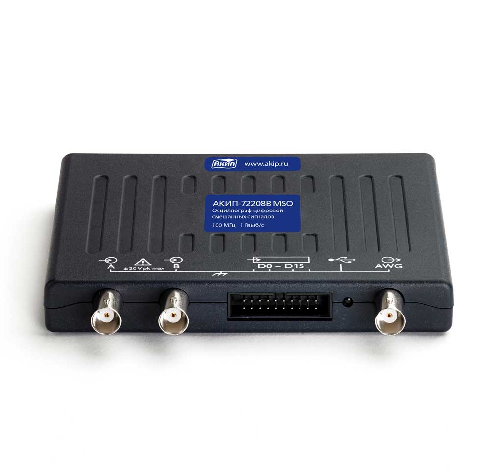 USB-осциллограф АКИП-72207B MSO
