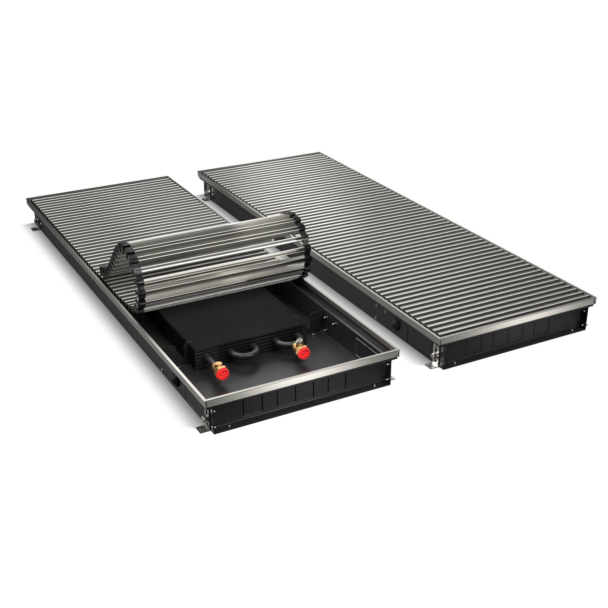 Конвектор внутрипольный Royal Thermo ATRIUM-75/400/2200-DG-U-NA

