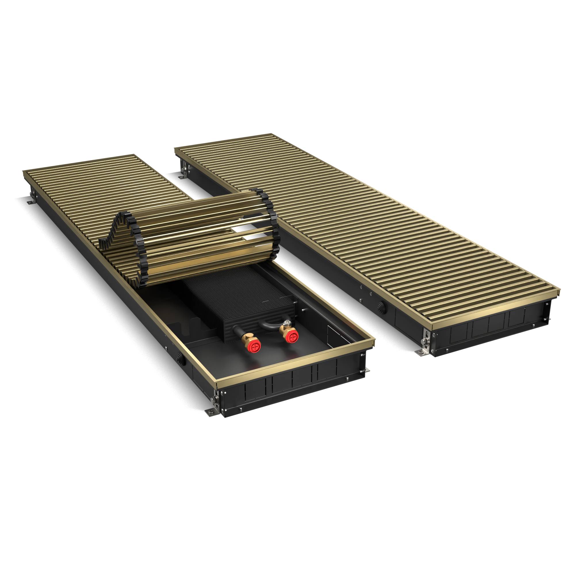 Конвектор внутрипольный Royal Thermo ATRIUM-75/300/1800-DG-U-LB
